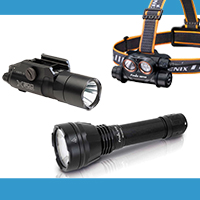 Flashlights, Weapon Lights & Headlamps