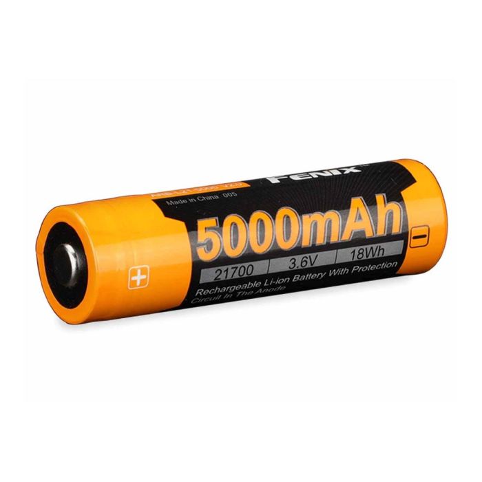 Fenix Rechargeable 21700 Battery - 5000mAh 3.6v