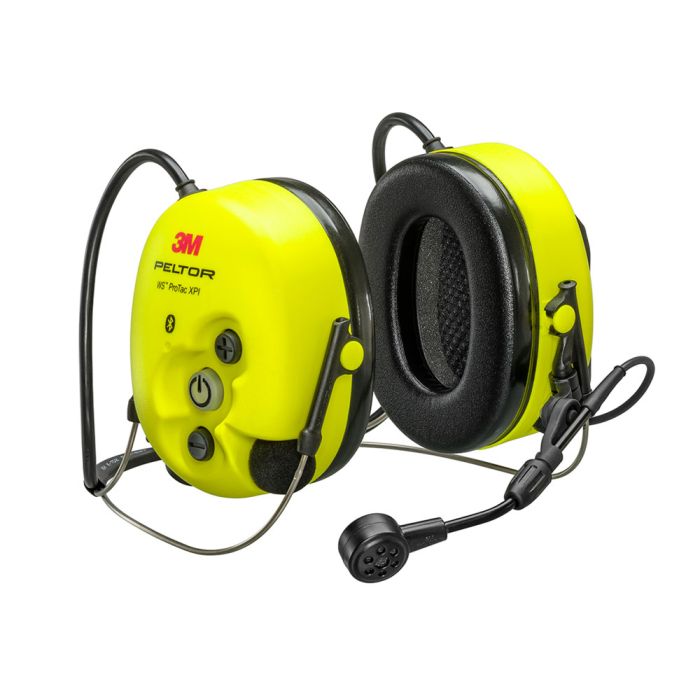 3M PELTOR WS ProTac XPI FLX2 Bluetooth Communication Headset, Neckband