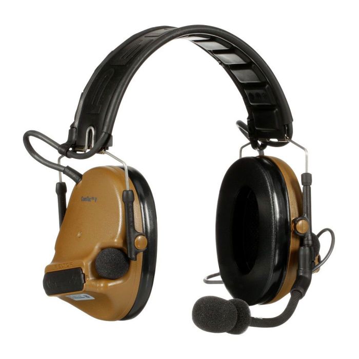 3M Peltor ComTac V ACH Tactical Communication Headset - Headband