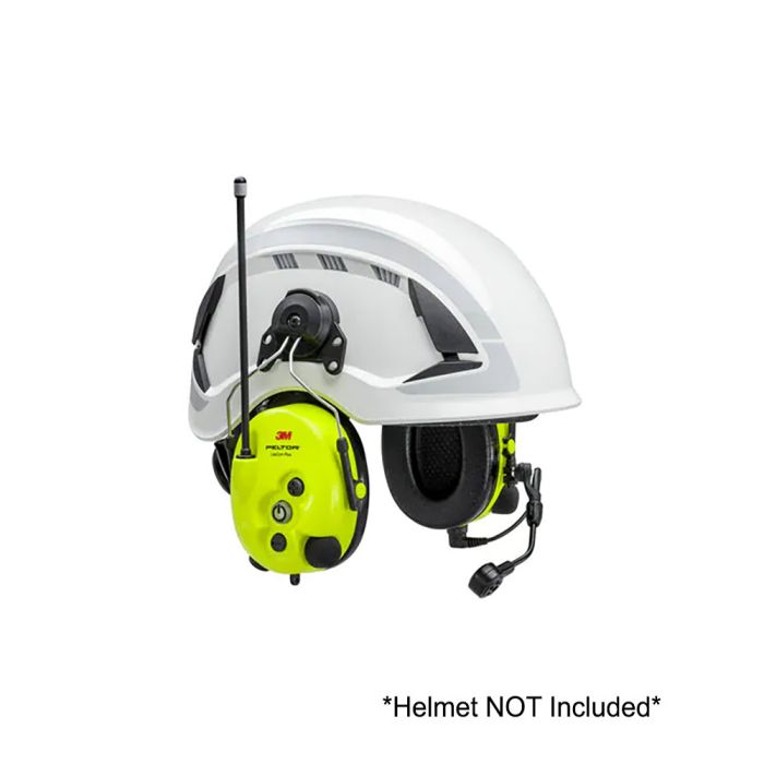 3M™ PELTOR™ LiteCom Plus 2-Way Radio Communication Headset, Helmet Attachment