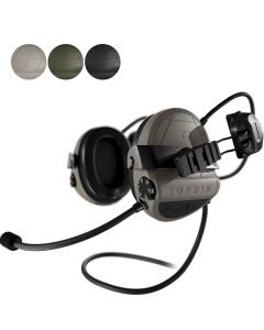 Sordin Supreme T2 CC Communications Headset - Rear ARC Helmet Attachment