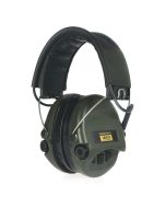 Sordin Supreme Pro-X/L - OD Green Cups, Leather Headband and Gel Earseals