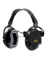 Sordin Supreme Pro-X, Neckband, Black Cups with Gel Earseals