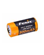 Fenix USB-C Rechargeable 16340 Battery - 800mAh 3.6v