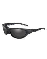 Wiley X AirRage Climate Control™ Ballistic Sunglasses-(Black Ops) Smoke Grey Lens / Matte Black Frame