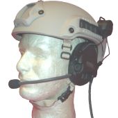 AVENGER MIL Spec Tactical Communications Headset - ARC rail attachment