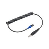 3M Peltor FLX2 Cable FLX2-200, with J11 (TP-120) Connector, Std & Intrinsically Safe