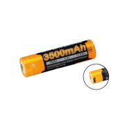 3500mAh 3.6v 18650 USB Rechargeable Battery - ARB-L18-3500U